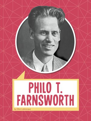 cover image of Philo T. Farnsworth